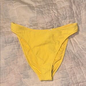 Abercrombie & Fitch Yellow Bikini Bottom